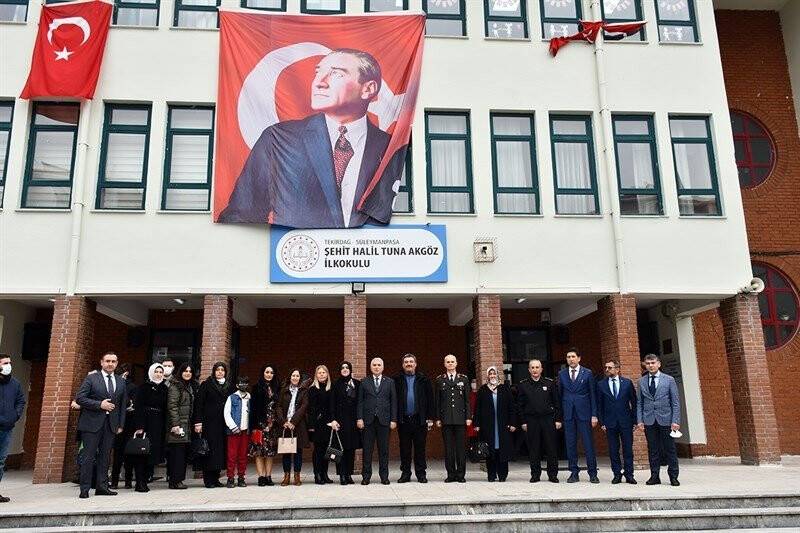 Havai fişek kazasında şehit olan astsubay için okulda ‘Şehit Köşesi’ açıldı