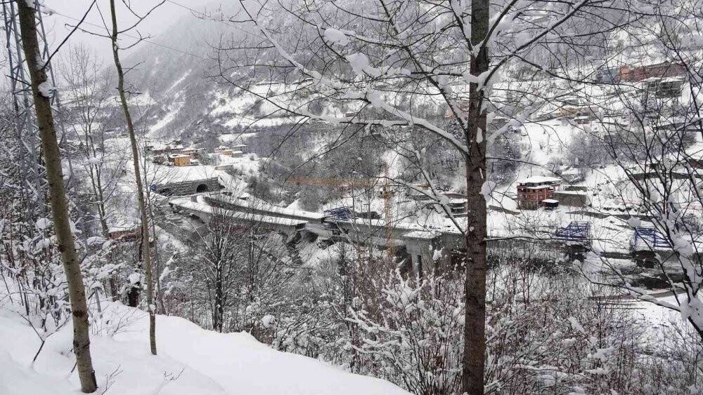 Yeni Zigana Tüneli inşaatında  çalışmalar tüm hızı ile devam ediyor