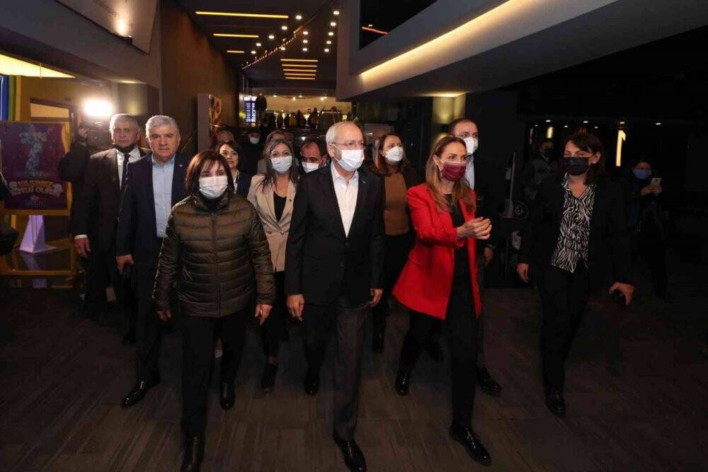 CHP Genel Başkanı Kılıçdaroğlu ’Bergen’ filmini izledi