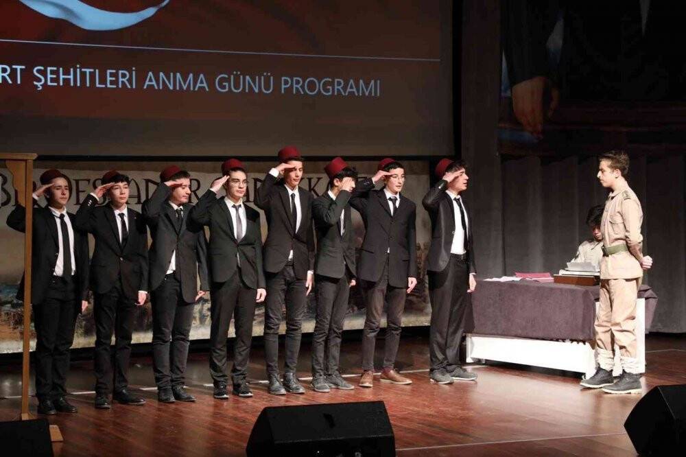 Konya’da Çanakkale Zaferi’nin 107. yıl dönümünde şehitler anıldı