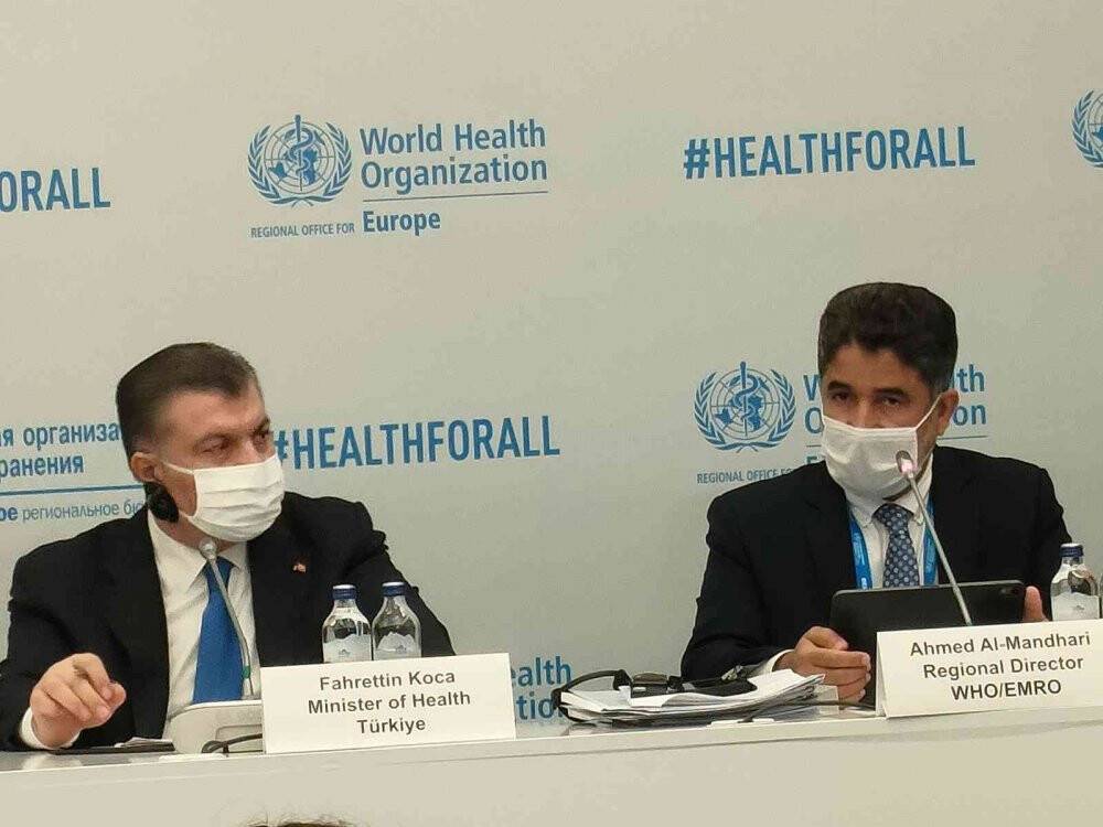 Sağlık Bakanı Koca, Avrupa Bölgesi Göç ve Sağlık Yüksek Düzeyli Toplantısı’nda konuştu