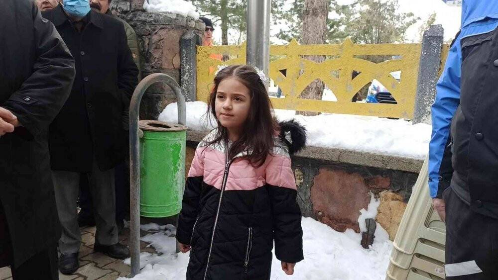 Şehit yeğeni duygulandırdı