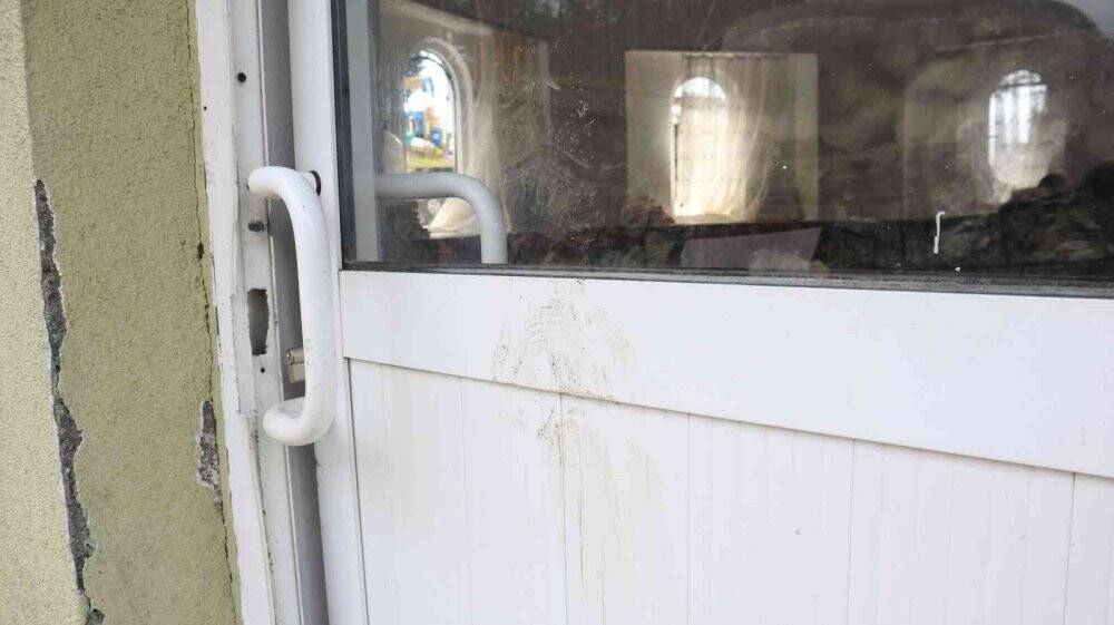 Türbeye 40 gün arayla ikinci kez zarar verdiler