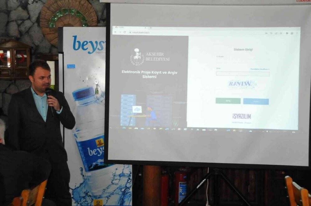 Akşehir Belediyesi dijitalleşme çalışmalarını sürdürüyor