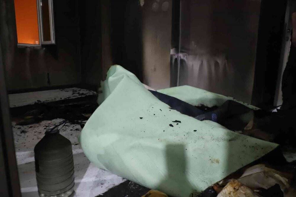 Hakkari’de korkutan yangın