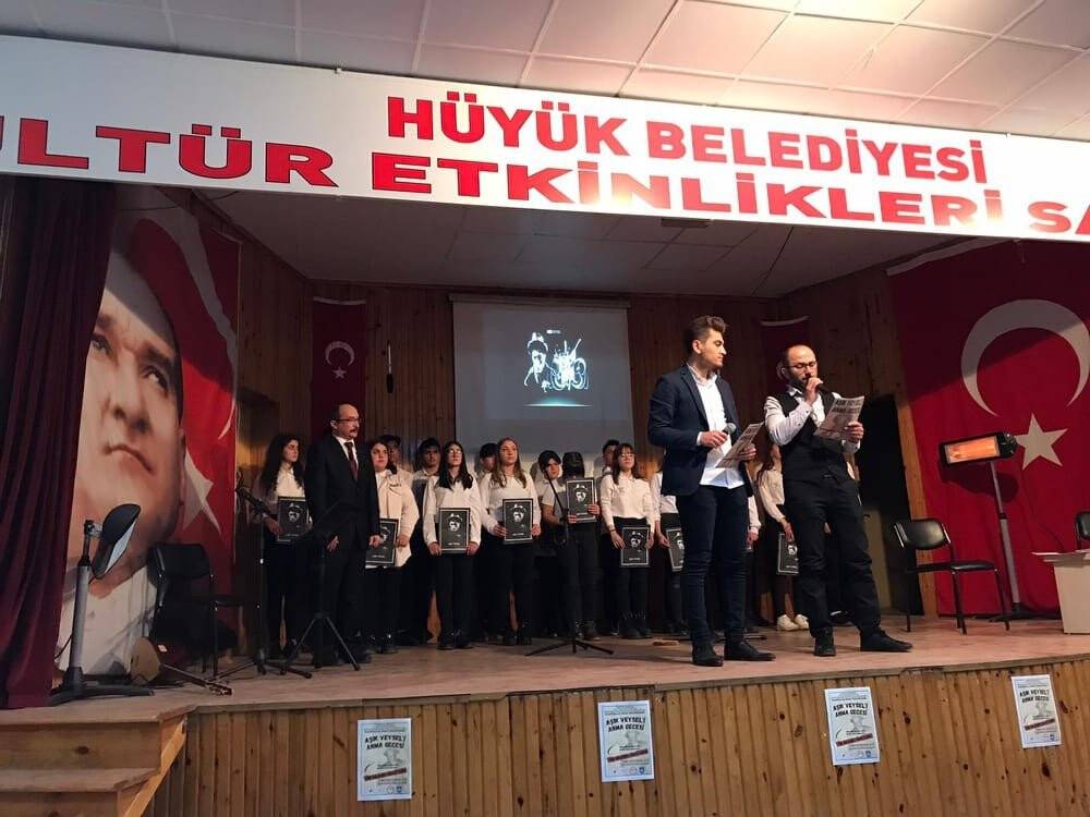 Halk ozanı Aşık Veysel, Hüyük’te ölüm yıldönümünde unutulmadı