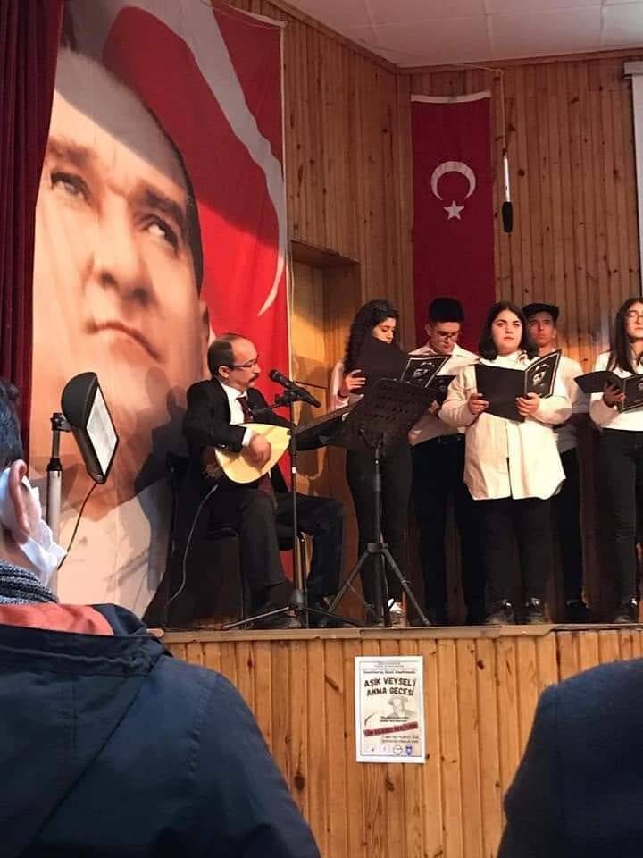 Halk ozanı Aşık Veysel, Hüyük’te ölüm yıldönümünde unutulmadı