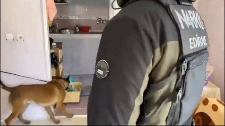 Edirne’de uyuşturucu operasyonu: 11 adrese baskın