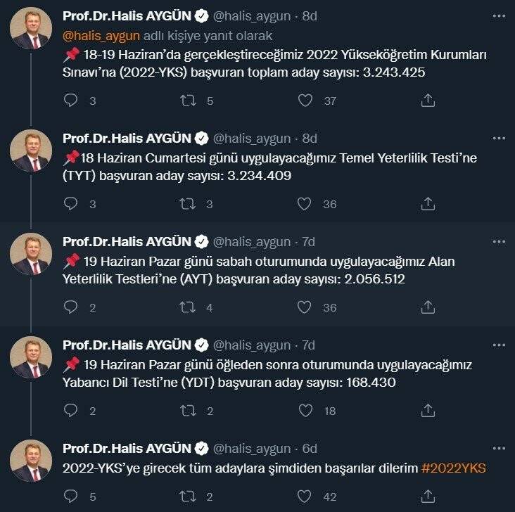 YKS'ye ilk kez 3 milyonun üzerinde başvuru geldi