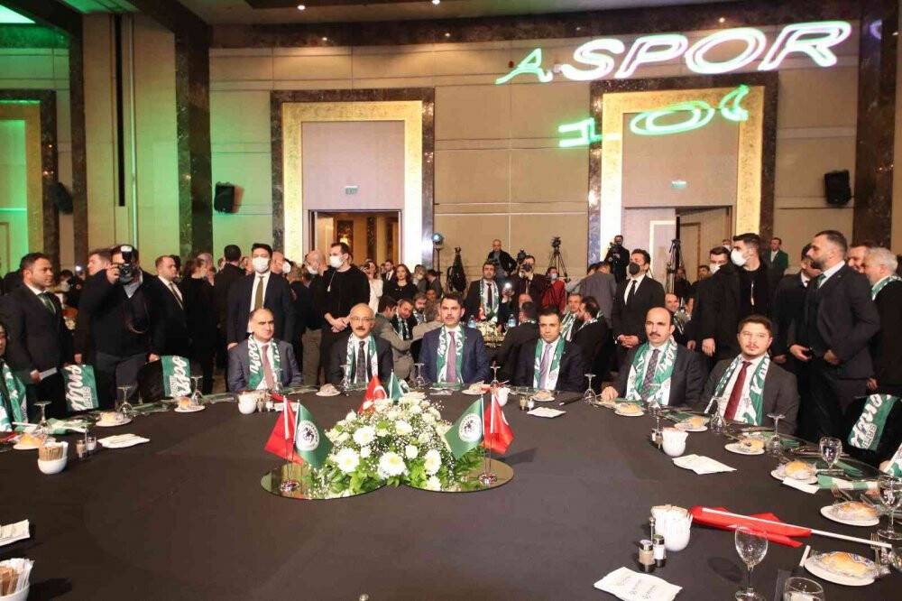 Konyaspor'un100. yıl gala programı yapıldı