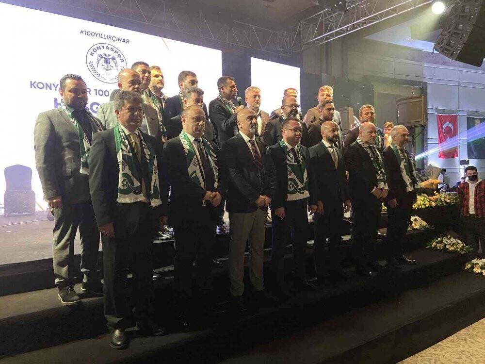 Konyaspor'un100. yıl gala programı yapıldı