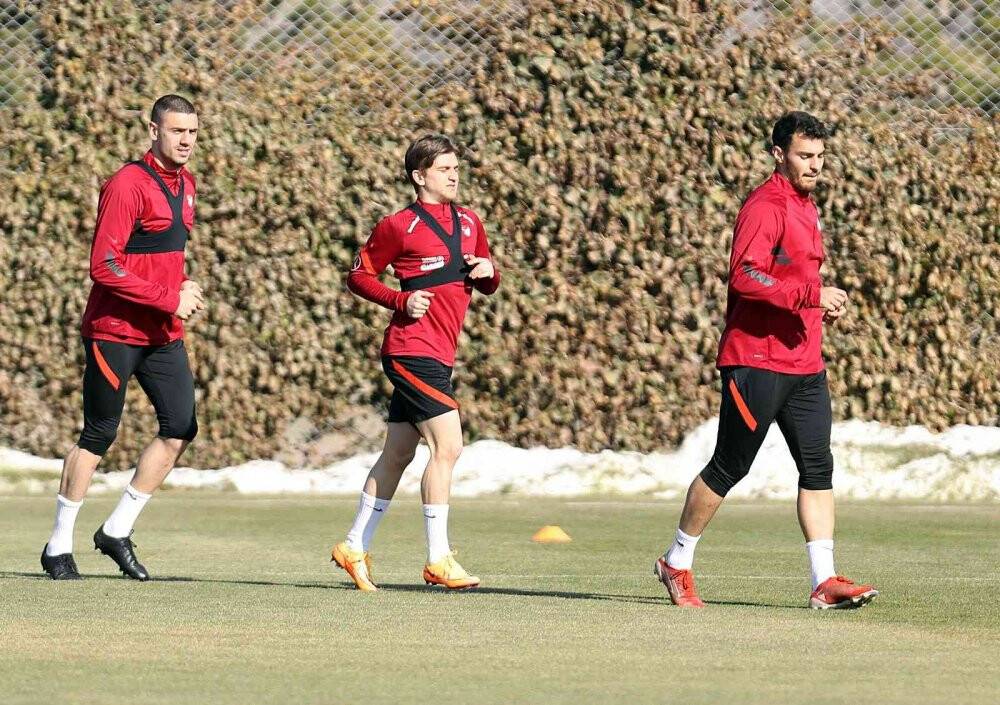A Milli Takım İtalya maçı hazırlıklarını sürdürdü