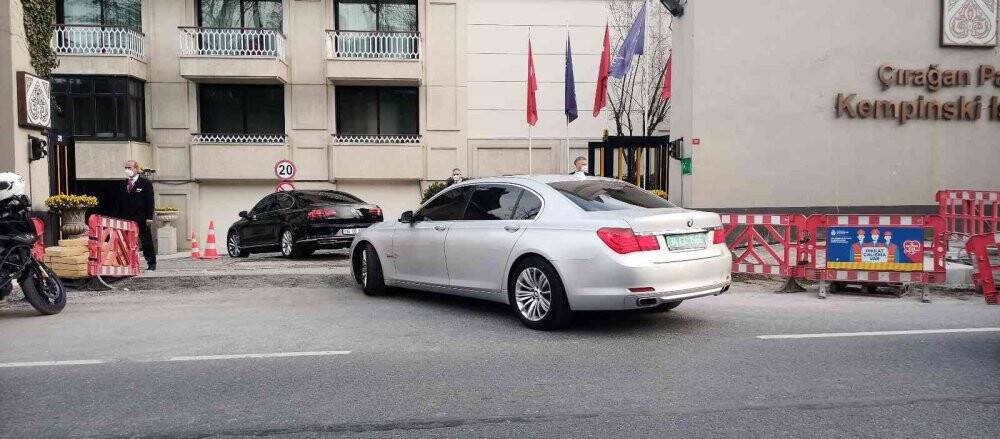 İstanbul’a gelen Rus heyeti Çırağan Sarayı’nda