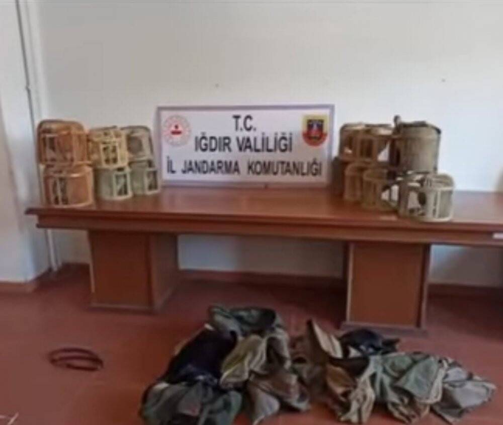 Kaçak keklik avlayanlara 57 bin 280 lira para cezası