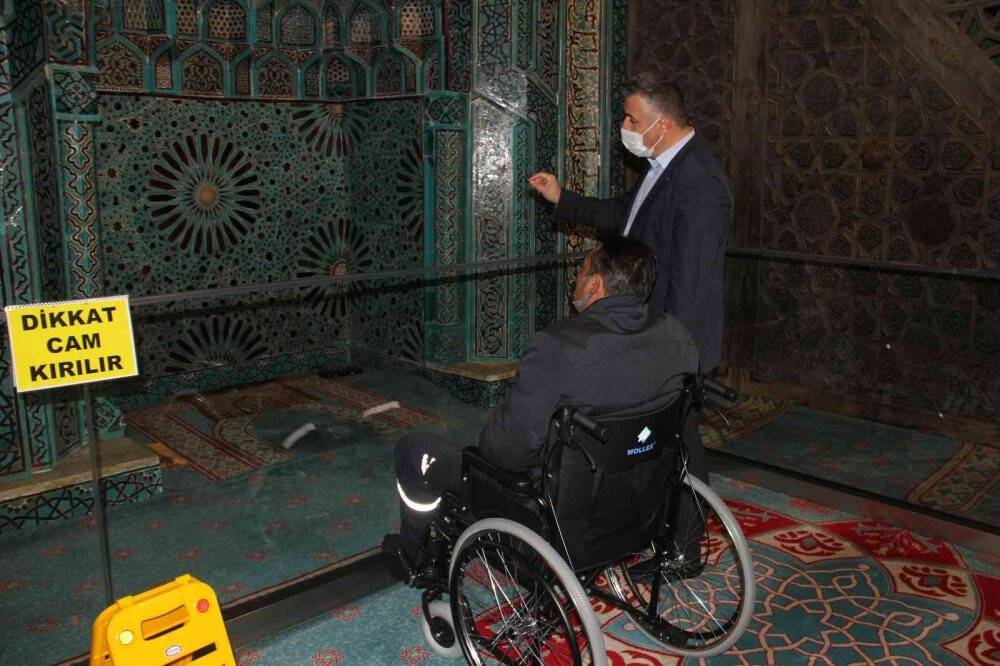 Ecdat yadigari 723 yıllık tarihi camiye üst düzey koruma