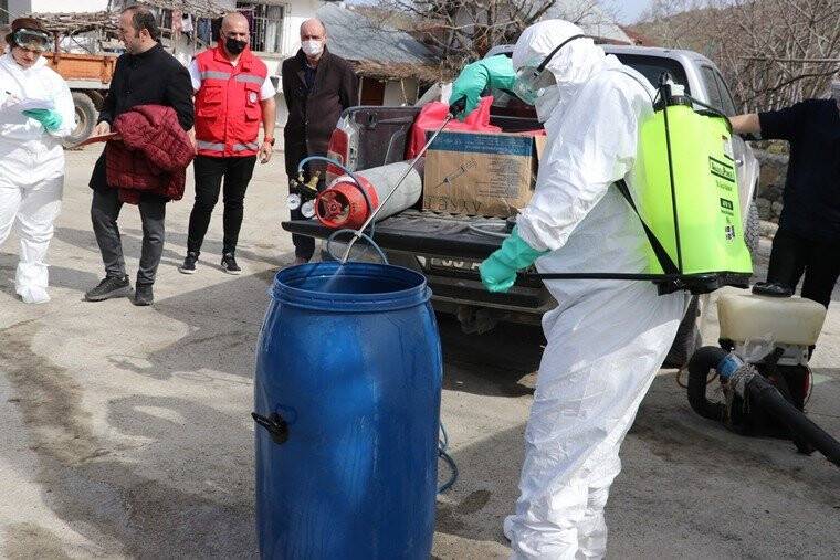 Kuş gribi tatbikat eğitimi yapıldı