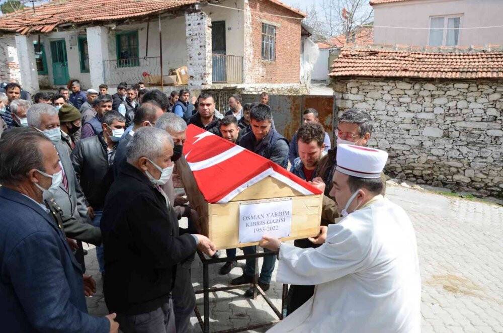 Kıbrıs Gazisi Yardım son yolculuğuna uğurlandı