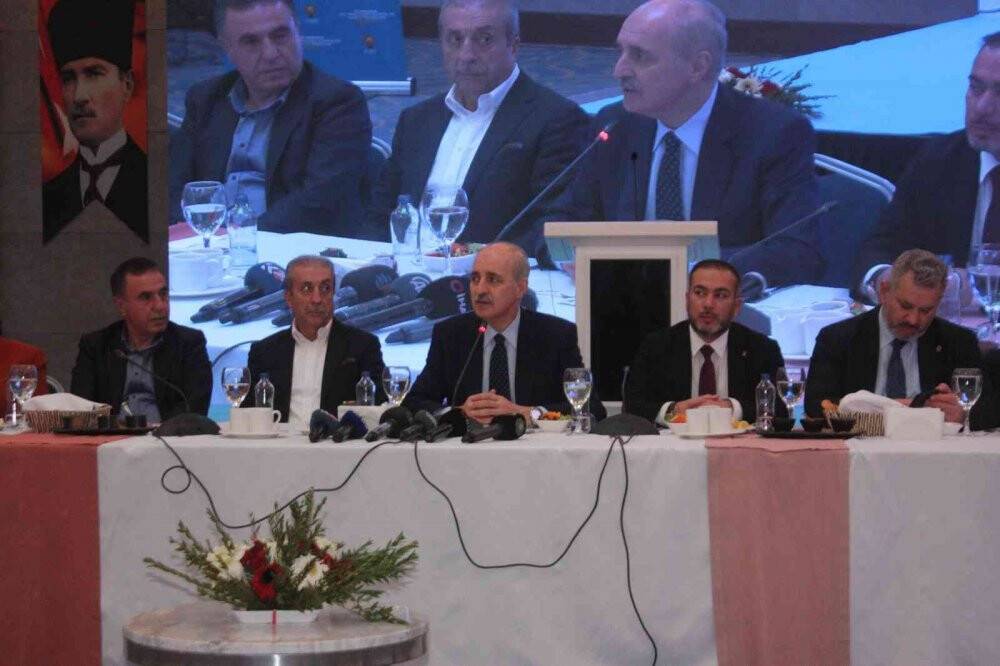 Kurtulmuş: 'Bir huzur ve selamet ikliminin burada hakim olduğunu görmek fevkalade sevindirici'