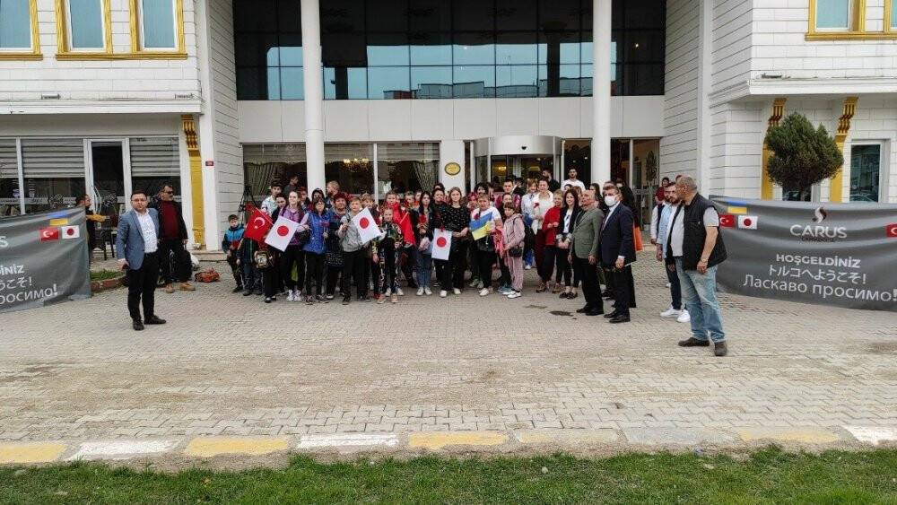 Mazlumların hamisi Türkiye, Ukraynalı yetim çocuklara da kucak açtı