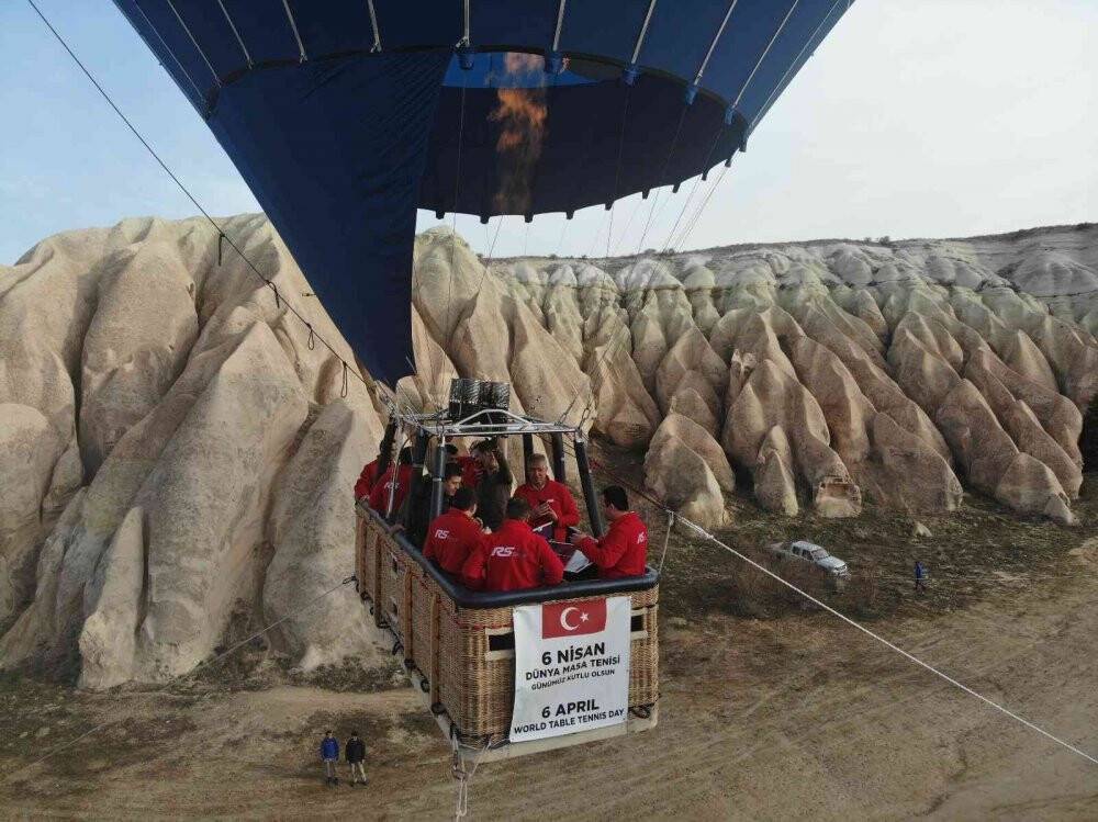Dünyada bir ilk Kapadokya’da gerçekleştirildi