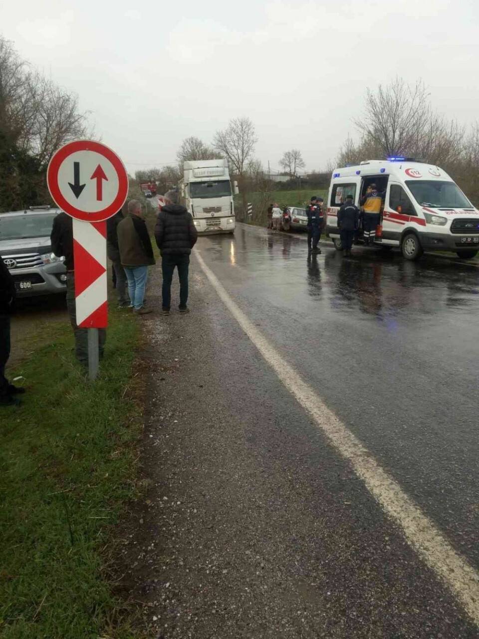 Yenice’de trafik kazası: 2 yaralı
