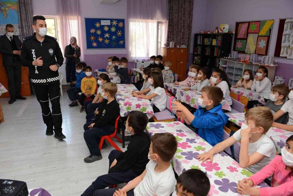 Zabıtadan çocuklara çevre eğitimi