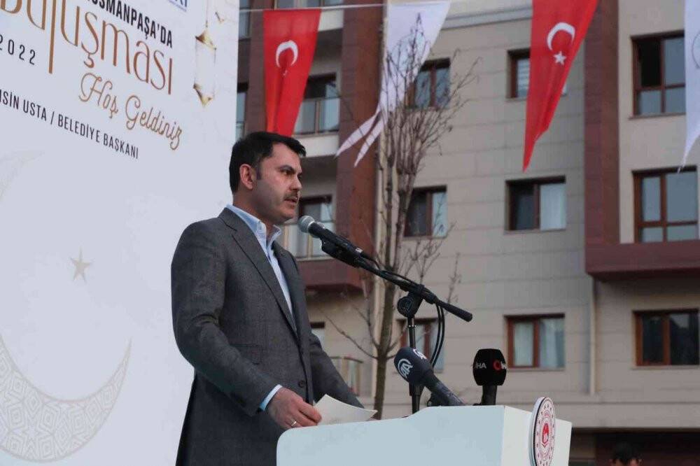 Bakan Kurum: Deprem riski olan bölgelerde kentsel dönüşüme girmemiş hiçbir binamız kalmayacak