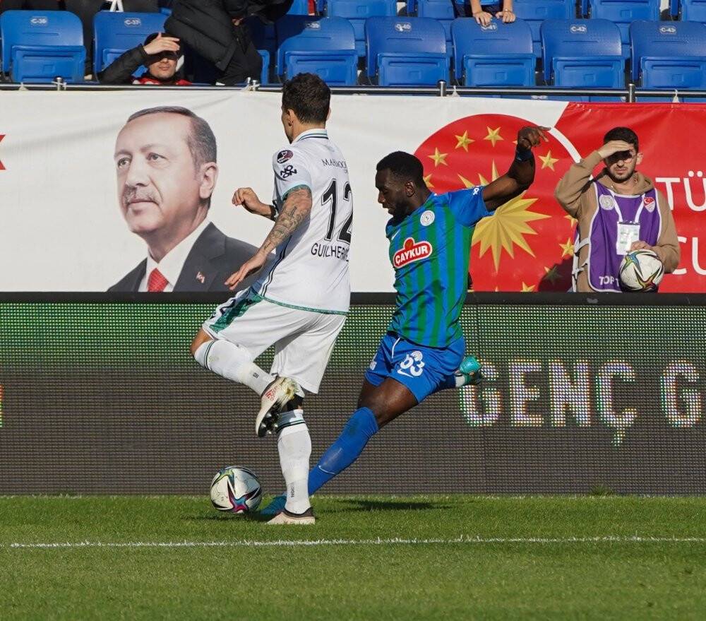 Çaykur Rizespor: 2 - Konyaspor: 1 (Maç sonucu)