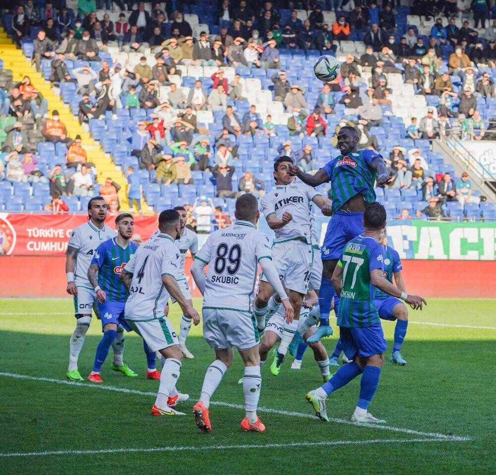 Çaykur Rizespor: 2 - Konyaspor: 1 (Maç sonucu)