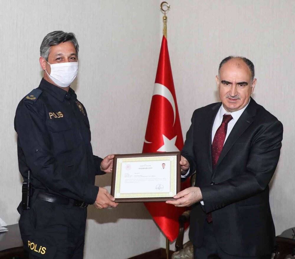 Konya Emniyet Müdürü Dinç’ten Vali Özkan’a ziyaret