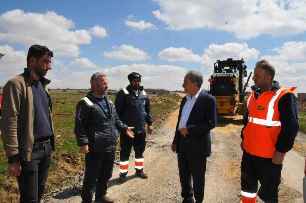 Akşehir’de asfaltlama çalışmaları başladı