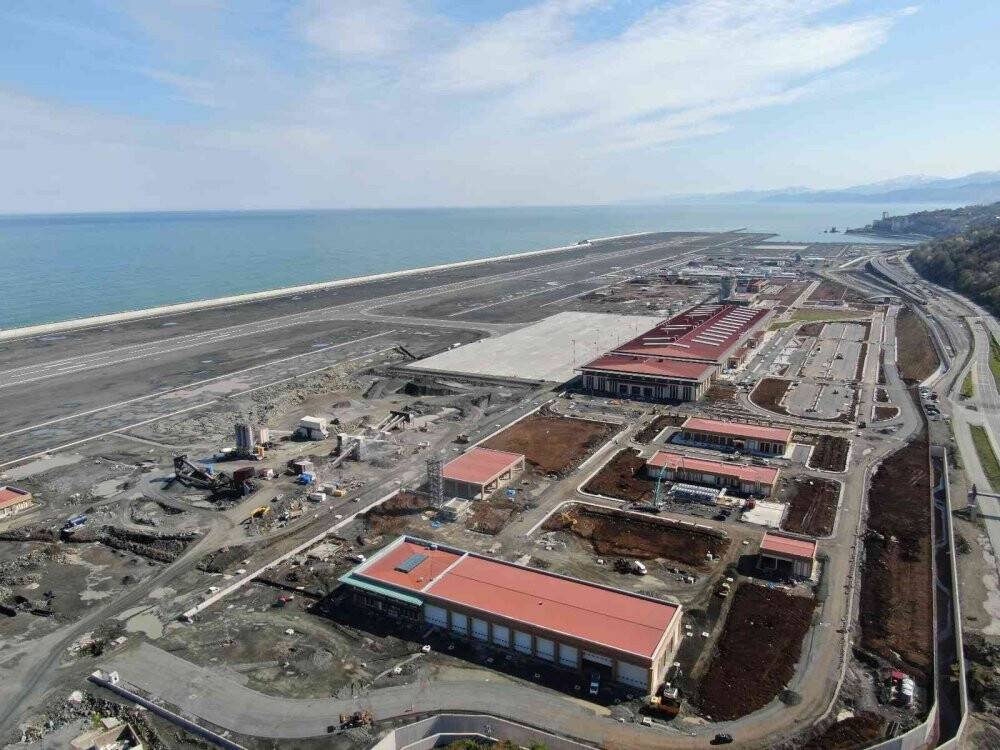 Rize-Artvin Havalimanı için ilk test uçuşu gerçekleştirildi