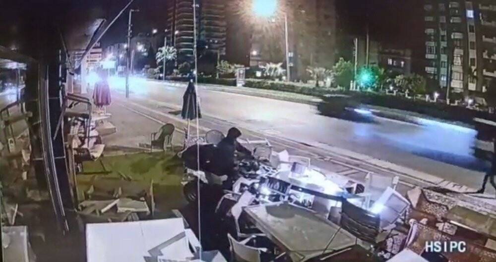 Komedi filmi gibi kaza