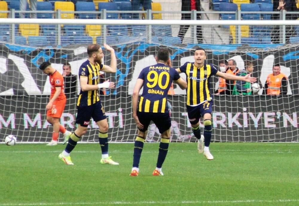 Spor Toto 1. Lig: MKE Ankaragücü: 2 - Adanaspor: 0