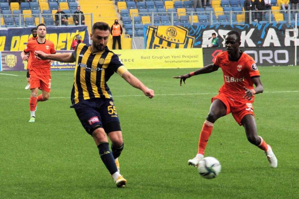 Spor Toto 1. Lig: MKE Ankaragücü: 2 - Adanaspor: 0