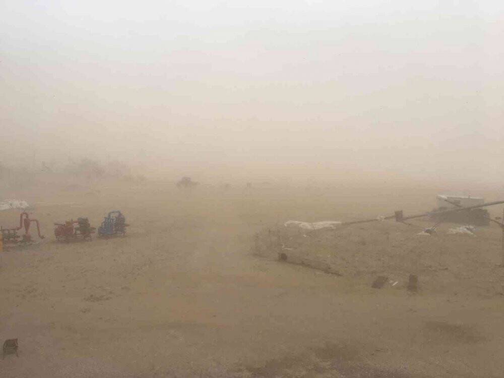 Konya’da kum fırtınası hayatı olumsuz ekliyor