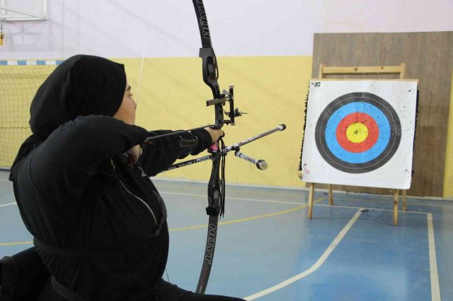 Batmanlı engelli sporcu Güney, Türkiye şampiyonasına hazır