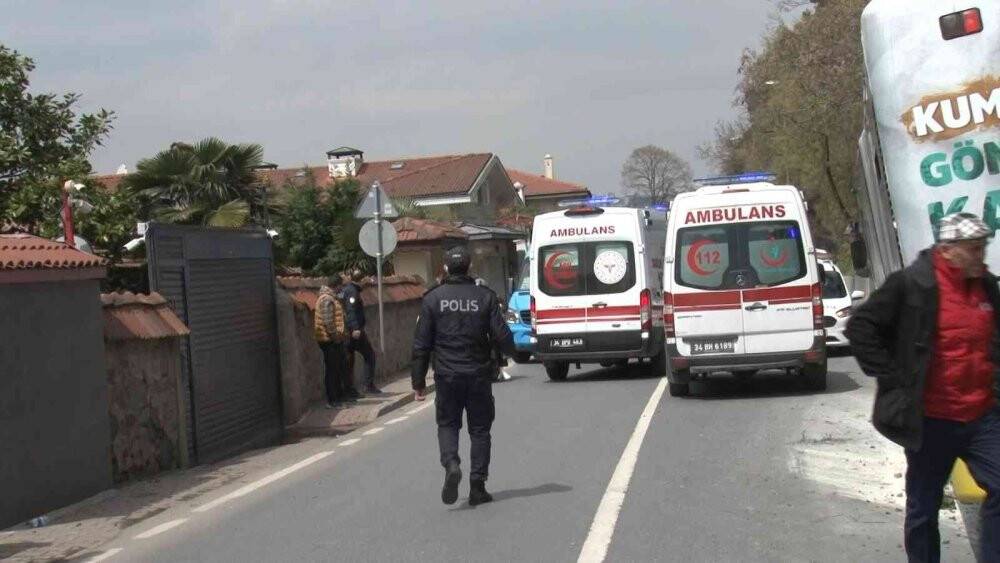 Beykoz’da İETT otobüsü kayalıklara daldı: 6 yaralı