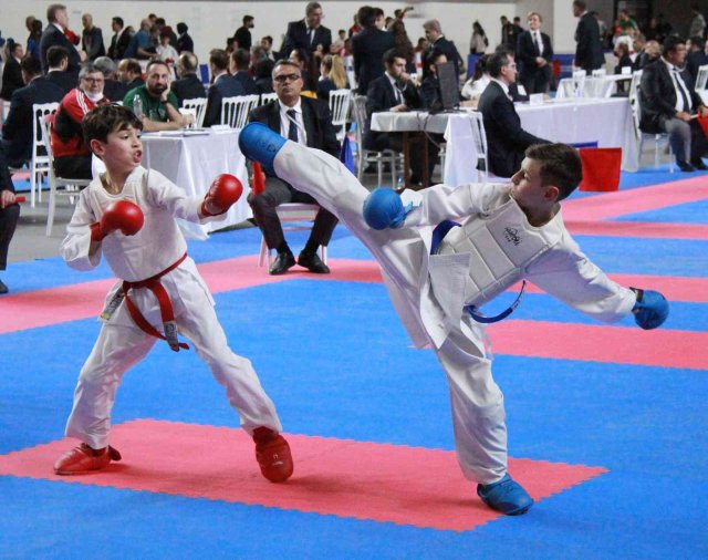 Karate Türkiye Şampiyonası’nın açılış seremonisi yapıldı