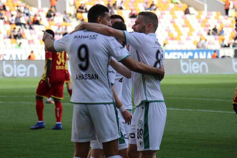 Spor Toto Süper Lig: Yeni Malatyaspor: 0 - Konyaspor: 2 (İlk yarı)
