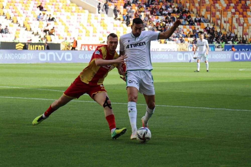 Spor Toto Süper Lig: Yeni Malatyaspor: 0 - Konyaspor: 2 (İlk yarı)
