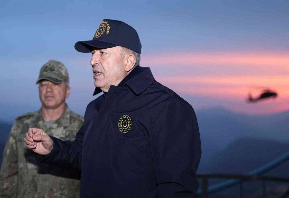 Bakan Akar: 'Pençe Kilit Operasyonu’nda bugüne kadar 56 terörist etkisiz hale getirildi.'