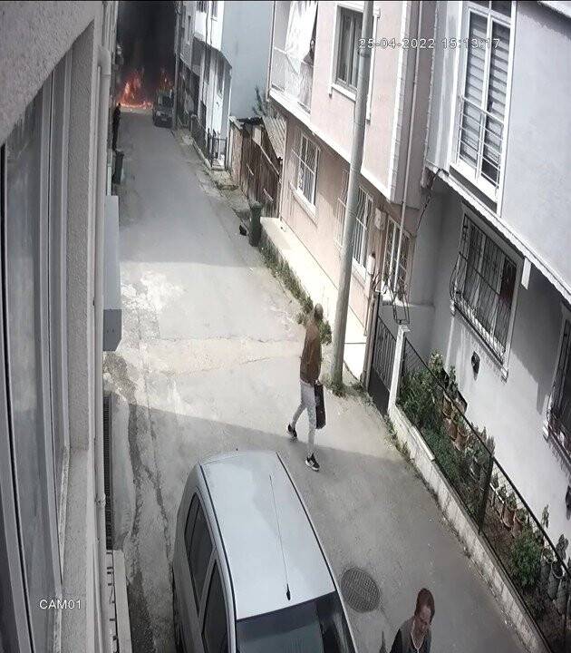 Bursa’da uçağın düşme anlarına ait yeni görüntüler ortaya çıktı