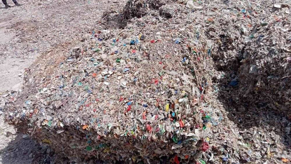 Geri dönüşüm tesisinde büyük yangın