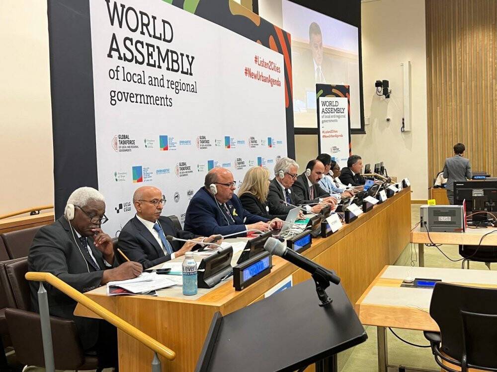 Başkan Altay Yerel ve Bölgesel Yönetimler Dünya Meclisine katıldı