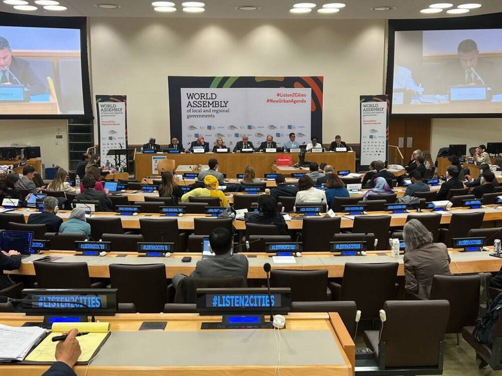 Başkan Altay Yerel ve Bölgesel Yönetimler Dünya Meclisine katıldı