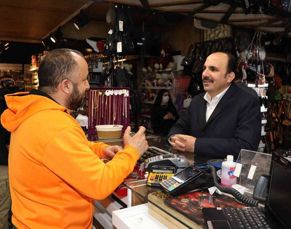 Başkan Altay ilçelerde vatandaşların Ramazan bereketine ortak oldu