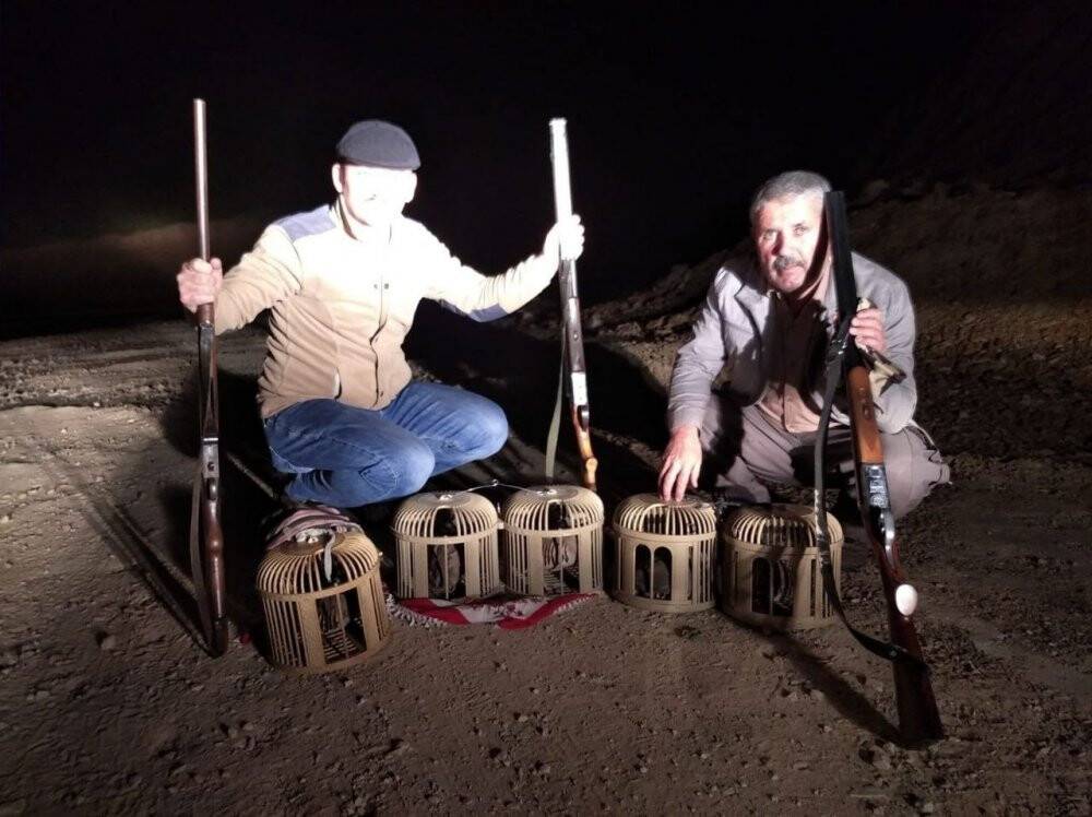 Kurak avında yakalanan şahıslara ceza yağdı