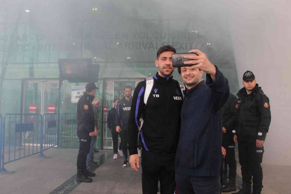 Trabzonspor Hatay’da coşku ile karşılandı