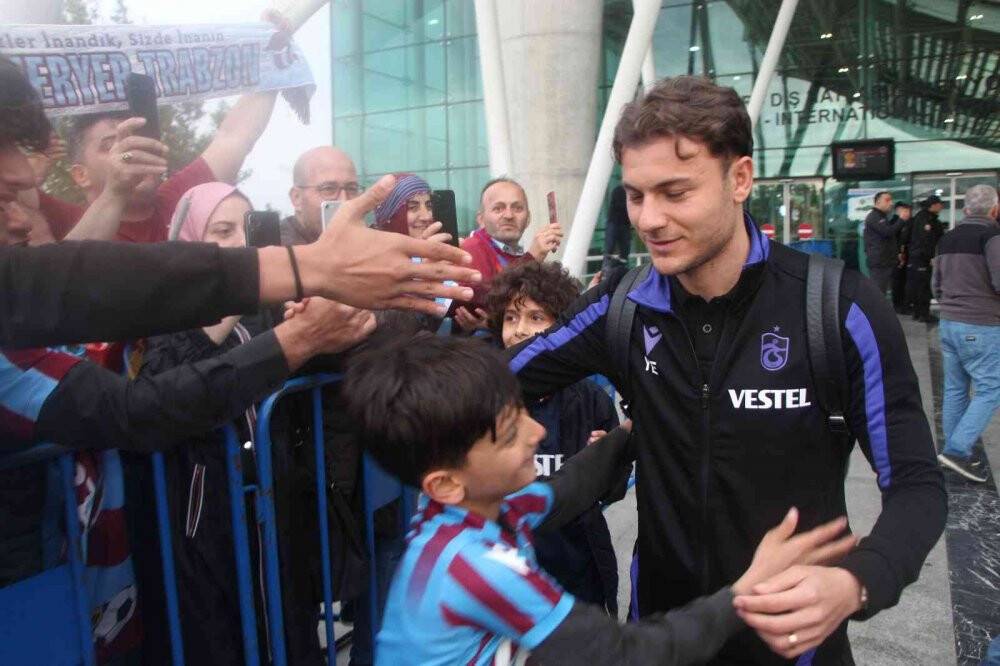Trabzonspor Hatay’da coşku ile karşılandı